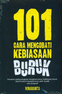 Image of 101 cara mengobati kebiasaan buruk
