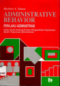 Image of administrative behavior perilaku administrasi