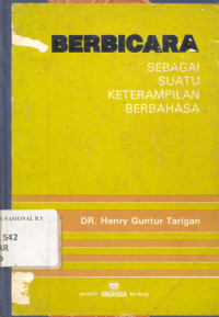 Image of BERBICARA SEBAGAI SUATU KETERAMPILAN BERBAHASA