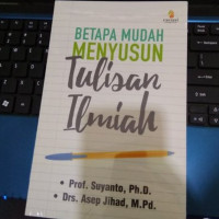 Image of betapa mudah menyusun tulisan ilmiah