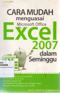 Image of cara mudah & cepat menguasai microsoft excel