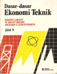 Image of dasar-dasar ekonomi teknik jilid 1