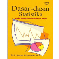 Image of dasar-dasar statistika aneka bidang ilmu pertanian dan hayati