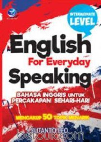 Image of english for everyday speaking bahasa inggris untuk percakapan sehari-hari