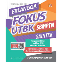 Image of erlangga fokus utbk sbmptn sainstek