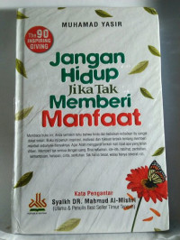 Image of jangan hidup jika tak memberi manfaat