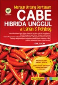 Image of meraup untung bertanam cabe hibrida unggul di lahan dan polybag