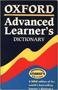 Image of OXFORD ADVANCED LEANERS DICTIONARY