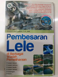 Image of pembesaran lele diberbagai wadah pemeliharaan
