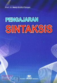 Image of Pengajaran Sintaksis