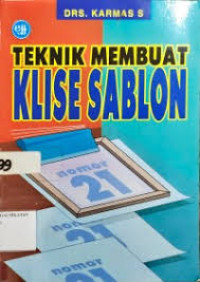 Image of teknik membuat klise sablon